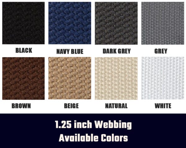 D Ring Webbing Canvas Belt