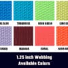 D Ring Webbing Canvas Belt