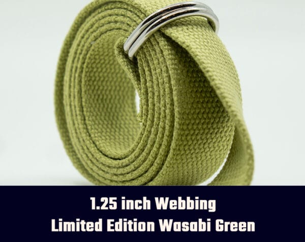 D Ring Webbing Canvas Belt