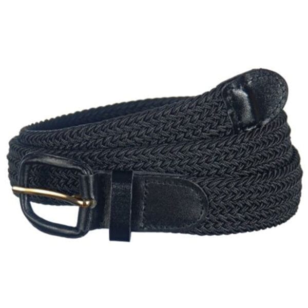 BraidedElasticStretchBelt_bk Braided Elastic Stretch Belt | Black