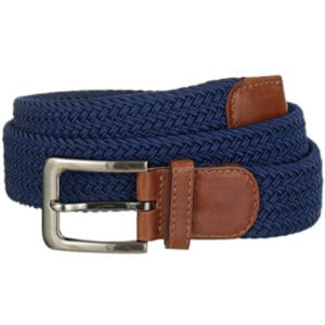 Premium Wide Stretch Bungee Golf Belt | Navy