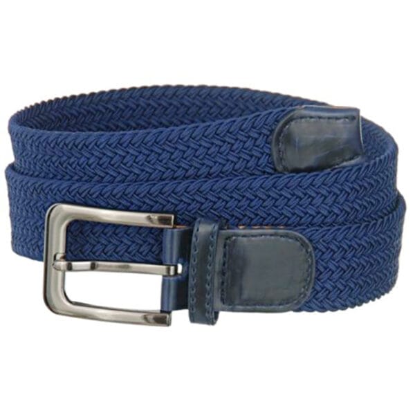 PremiumBraidedElasticStretchBelt_nb Premium Braided Elastic Stretch Belt | Navy Blue