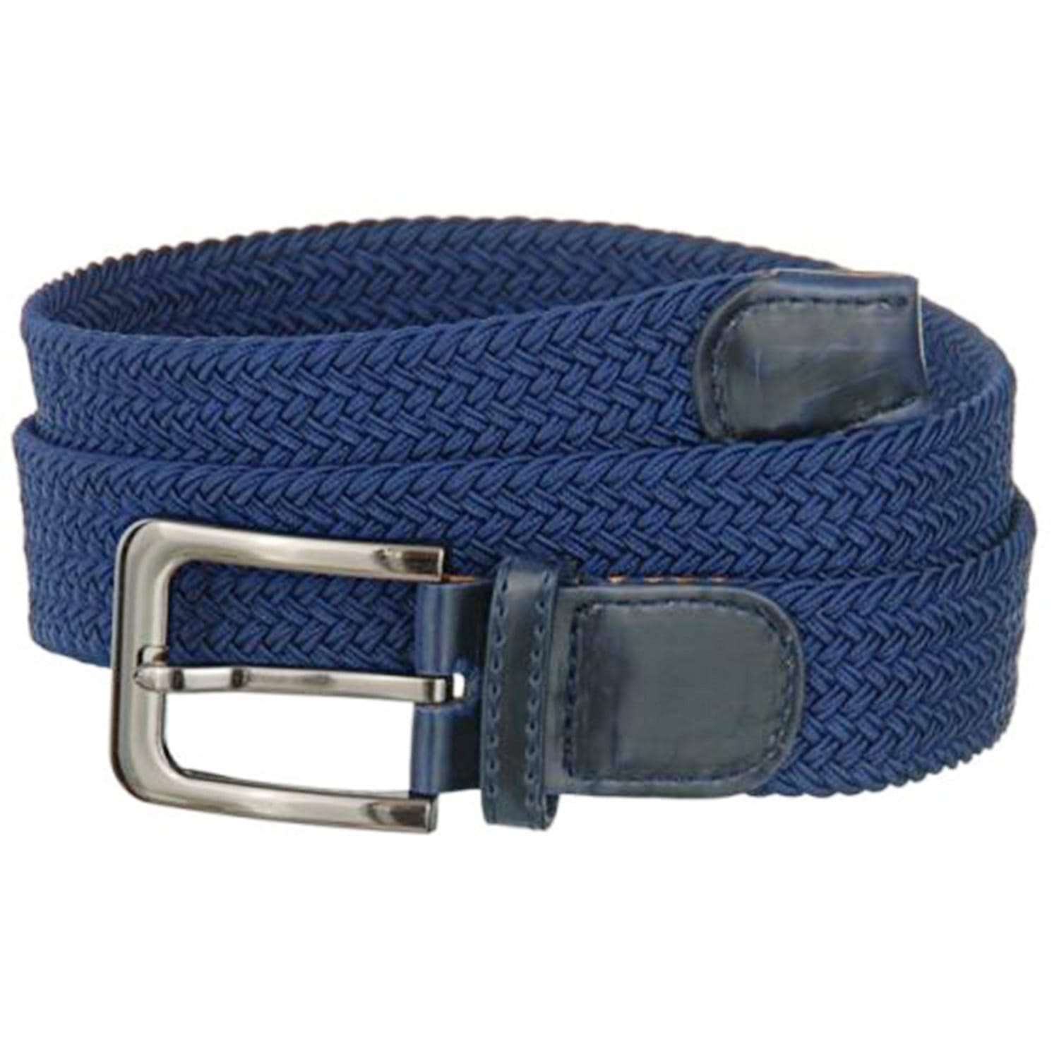 Premium Braided Elastic Stretch Belt | Black